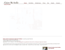 Tablet Screenshot of cmsculpture.com